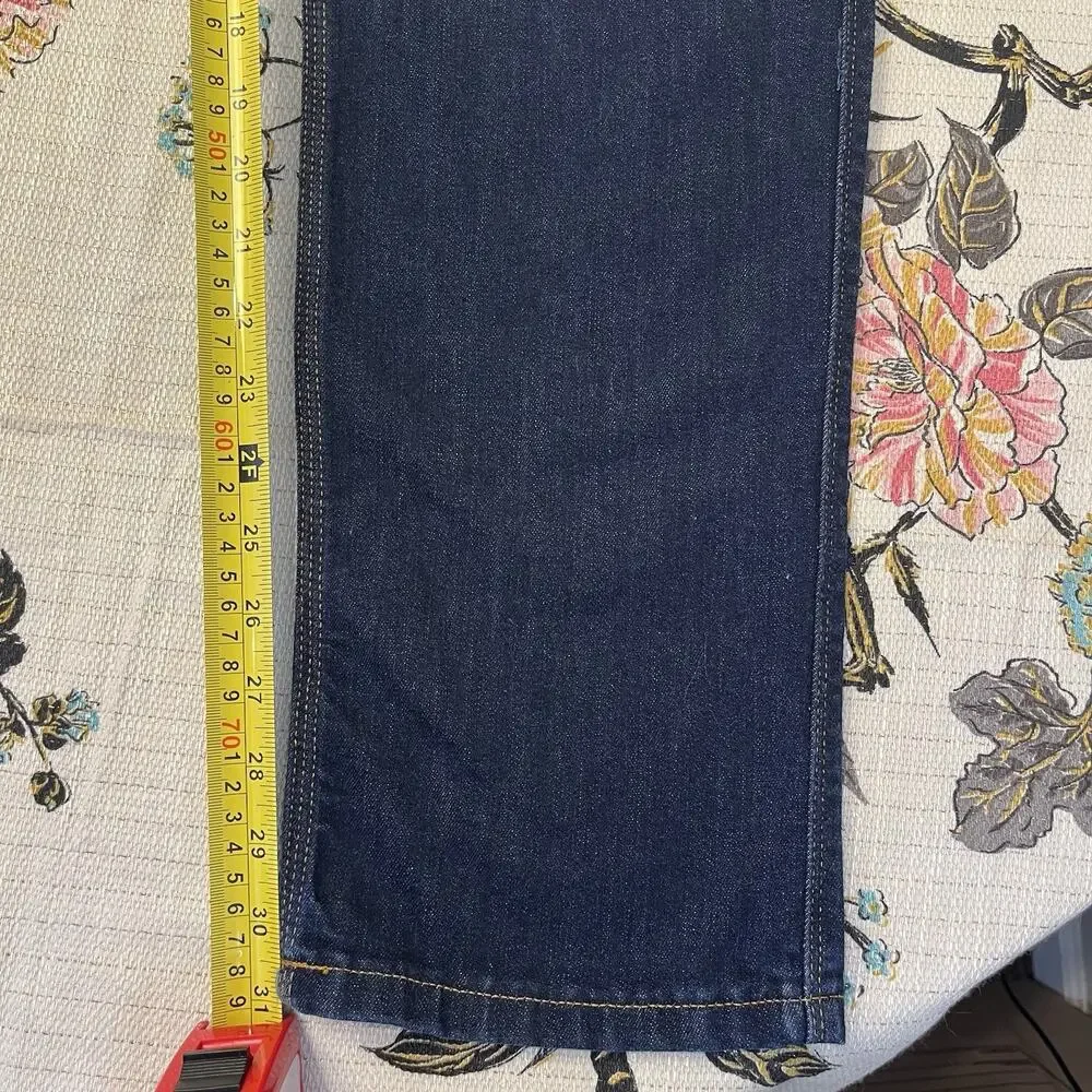 DU/ER L2X Relaxed Taper Jeans Men's 36x32 Dark Blue Performance Stretch Denim